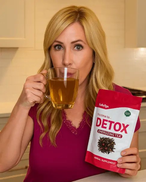 lulutox detox tea customer